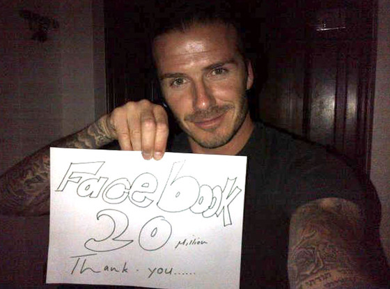 David Beckham, Facebook David Beckham, Facebook